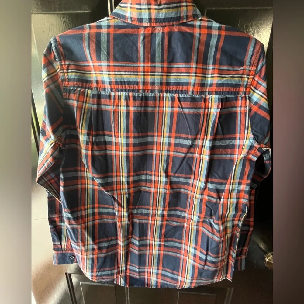 NWT Children’s Place Boys Plaid Dress Shirt - Sz XXL/16